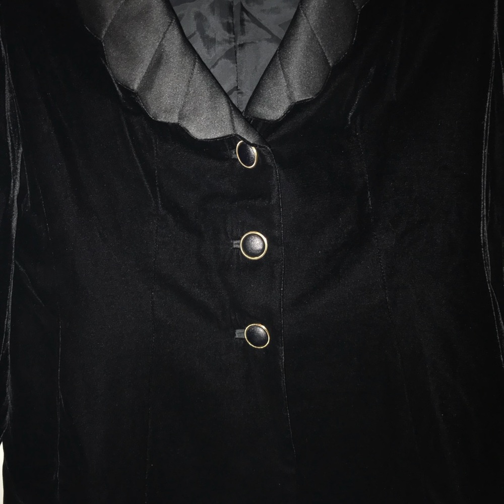 Carlisle velvet blazer - Picture 5 of 5
